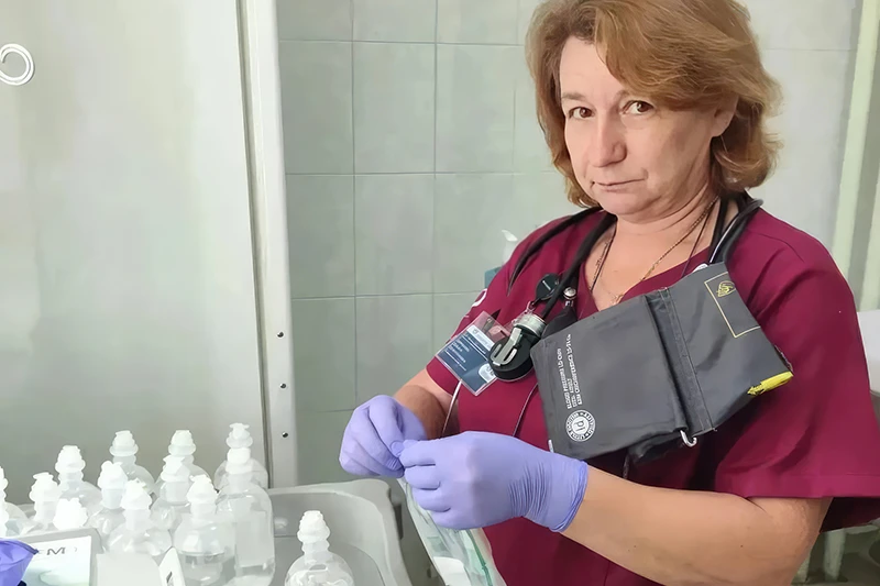 Сестра милосердия и мать героя: история первой женщины-ветерана СВО в Люберцах