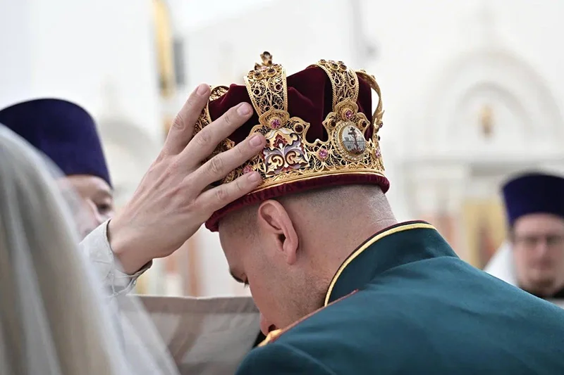 Cемь пар наших Героев-членов Ассоциации ветеранов СВО Московской области прошли таинство венчания и скрепили свои союзы перед Богом